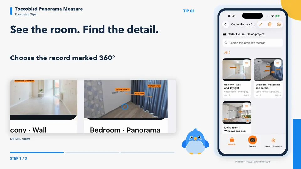 See the room. Find the detail. — tutorial video cover